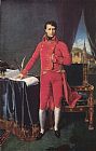 Jean Auguste Dominique Ingres Canvas Paintings - Bonaparte as First Consul